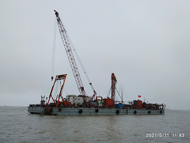 祝賀國華竹根沙（shā）H1＃海上風電場項目正式開工！