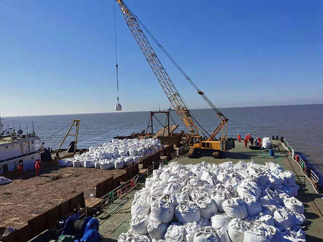 月東油田（tián）海底管道懸空裸露治理工程順（shùn）利完工（gōng）