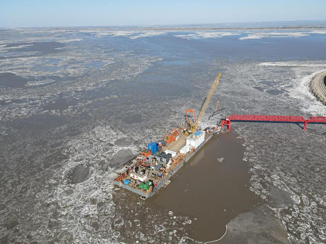 冀(jì)東南堡1-29儲氣(qì)庫先導試驗地麵工程注采集輸管(guǎn)道項目鋪管船施工項目(mù)順利完工 冀東南(nán)堡1-29儲氣庫先導試驗地麵工程(chéng)注采(cǎi)集輸管道項目鋪(pù)管船施工項目順利(lì)完工